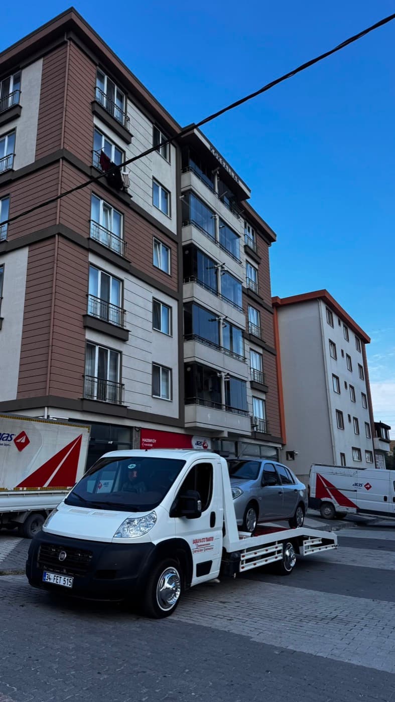 Başkaya Oto Transfer çekicisi — Başakşehir