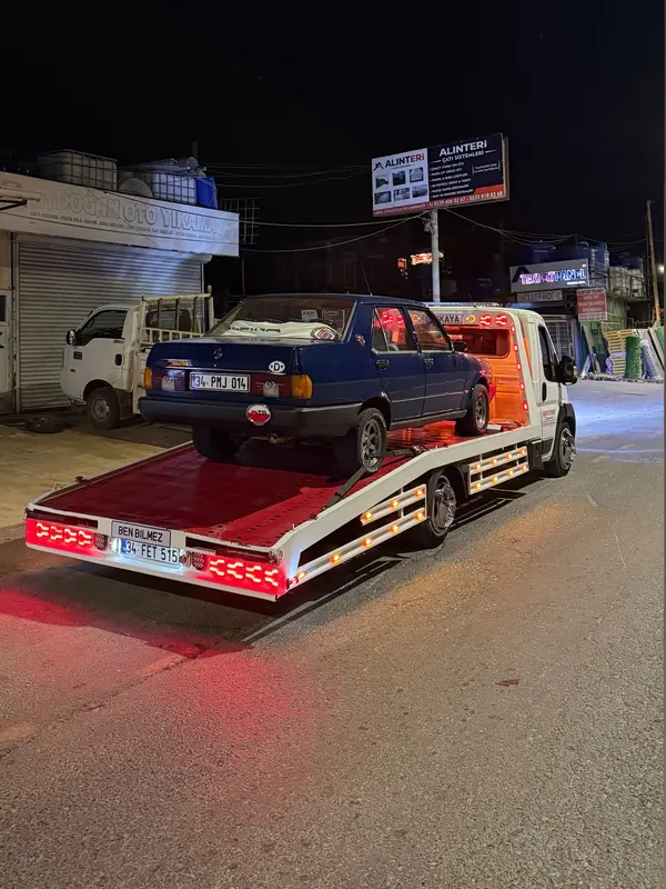Başkaya Oto Transfer kayar kasa çekicisi, Çatalca