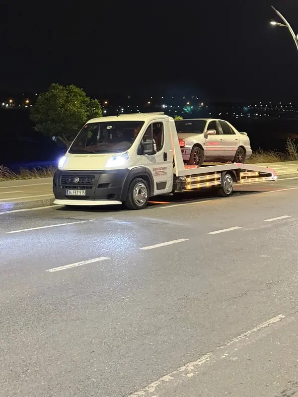 Başkaya Oto Transfer kayar kasa çekicisi, Hadımköy TOKİ Konutları