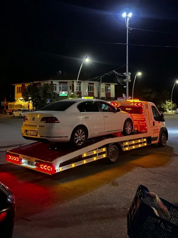 Başkaya Oto Transfer kayar kasa çekicisi, Çatalca, Ormanlı Köyü